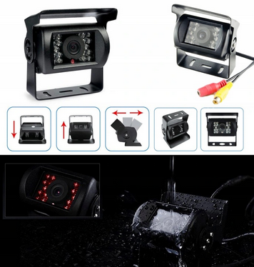 Kamera Cofania + Monitor 9