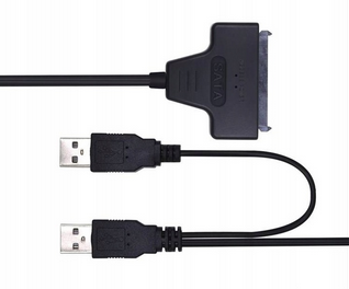 ADAPTER SATA 2x USB KABELEK