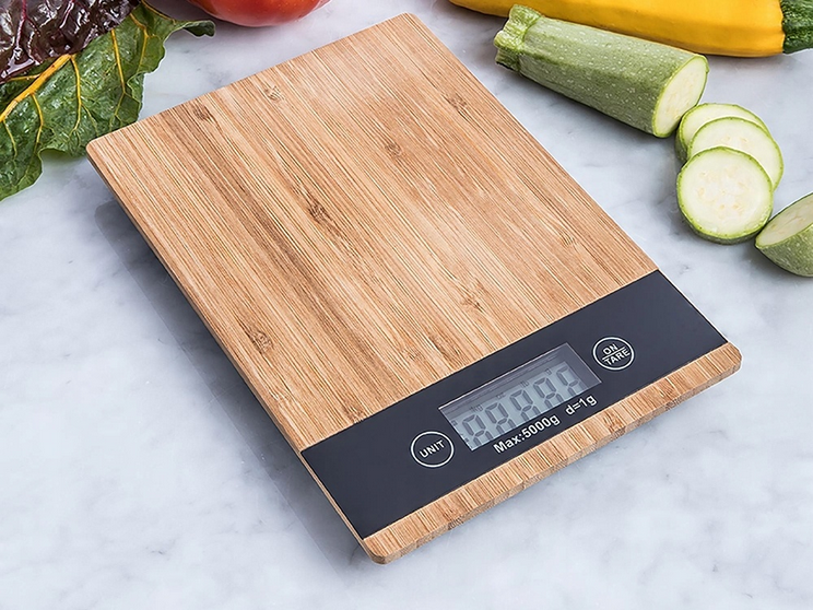 Waga Kuchenna KOPIER Drewniana Elektryczna Max: 5kg