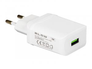 Ładowarka sieciowa. z gn.USB QC3.0 18W