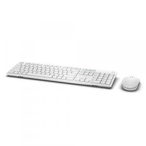 Bezprzewodowa klawiatura + mysz-KM636 (biały)