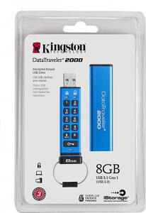 Data Traveler 2000 8GB USB 3.1 120/20 MB/s