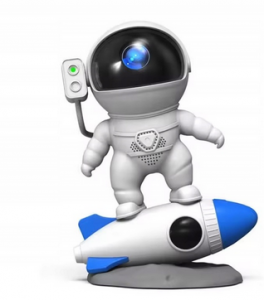 Projektor Laserowy + Bluetooth Głośnik KOPIER Astronauta na Rakiecie