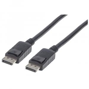 Kabel monitorowy DisplayPort / DisplayPort M/M czarny 5m
