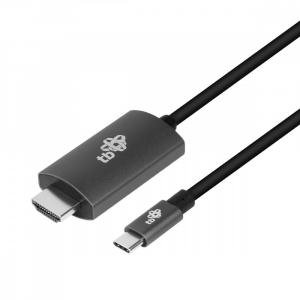Kabel HDMI 2.0V - USB 3.1 typ C 60HZ alum.