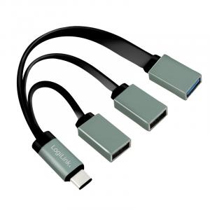 Hub USB-C 3.1, 3 porty