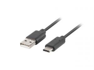 Kabel USB CM - AM 3.1 1m czarny, pełna miedź