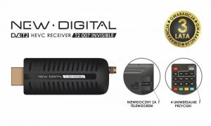 Tuner TV T2 007 INVISIBLE DVB-T2