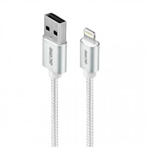 Kabel 1m Lightning MFi - USB Typ-A (srebrny) CB2021S