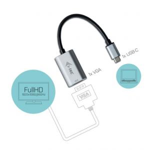 Adapter USB-C 3.1 VGA 60 Hz Metal