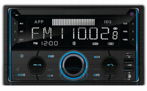 Radio Samochodowe KOPIER 2-DIN z Funkcja Bluetooth