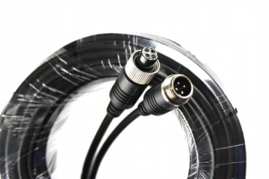 Kabel KOPIER do Wideorejestratora Kamery Cofania Przedłużacz Złączka 4 PIN 10M