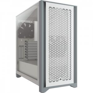 5000D TG White Mid Tower ATX