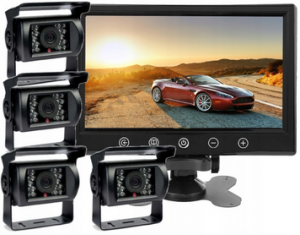 Kamera Cofania + Monitor 9