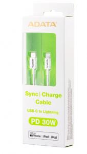 Kabel USB-C - Lightning 100cm biały