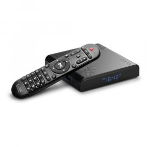 Odtwarzacz multimedialny SAVIO TB-S01 Smart TV Box Silver, 2/16GB, 8K, Android 9.0 Pie, USB 3.0, Wi-Fi, lan 100mbps