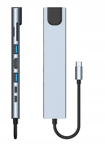 Adapter/ Przejściówka KOPIER 8w1