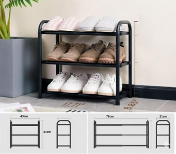 Regał na buty KOPIER Stojak Organizer Regulowany