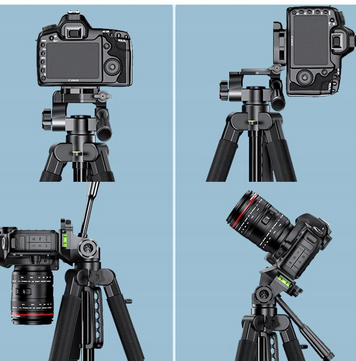 Statyw Fotograficzny KOPIER do Kamery/Aparatu + Uchwyt na Telefon + Pokrowiec